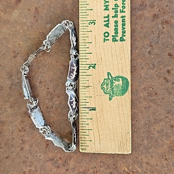 Vintage Siam Silver Bracelet - Picture 10 of 12